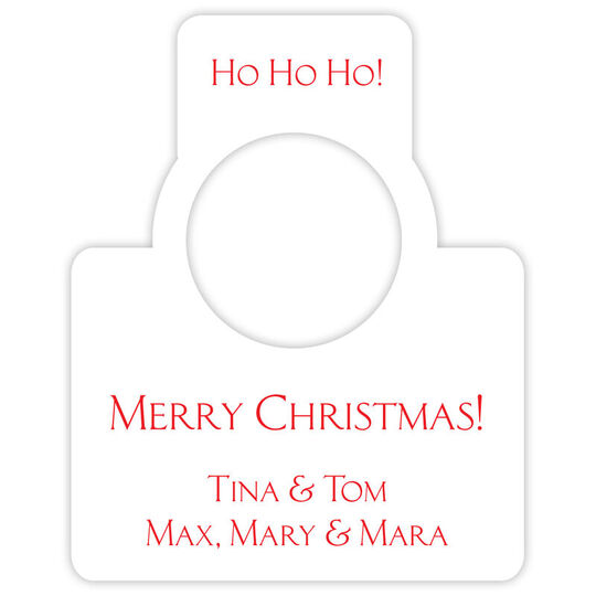 Holiday Bottle Tags